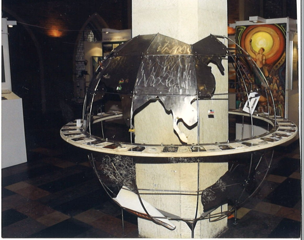 Stahlglobus zum Westfälischen Frieden 1648–1998